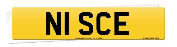 Registration number N1 SCE